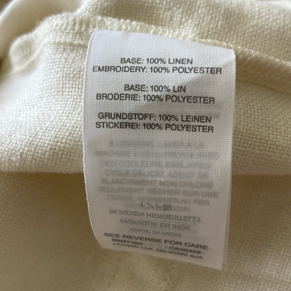 J.Crew Collection ~ Embroidered Linen Jacket - Picture 8 of 9